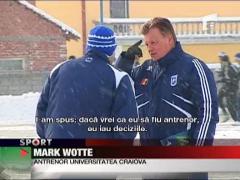 Mark Wotte il avertizeaza pe Mititelu!