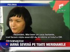 Iarna crunta pe continente