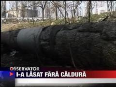 Jumatate din orasul Oradea a ramas fara caldura