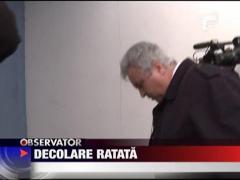 Decolare ratata din cauza unei defectiuni la motor