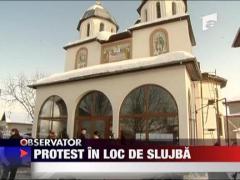 Protest in loc de slujba
