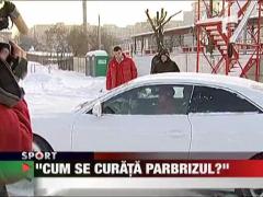 N'Doye a invatat cum se curata parbrizul!