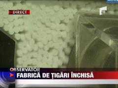 Criza inchide si fabricile de tigari