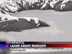 Patinoar pe lac de sare