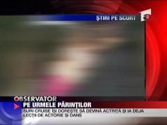 Fetita lui Tom Cruise vrea sa-si urmeze tatal