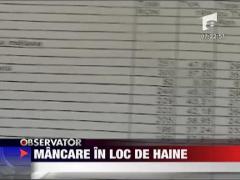 Mancare in loc de haine