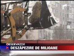 Bucuresti: Deszapezire de milioane, drumuri impracticabile