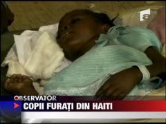 Copii furati din Haiti