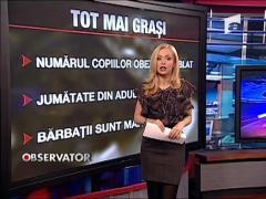 S-a dublat numarul copiilor obezi din Romania