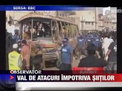 Val de atentate in Irak, Pakistan si Afganistan