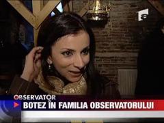 Botez in familia Observatorului
