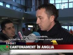 Unirea Urziceni, cantonament in Anglia