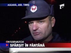 Un timisean a murit inecat in fantana