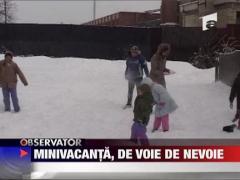 Scolile, inchise inca o zi sau doua