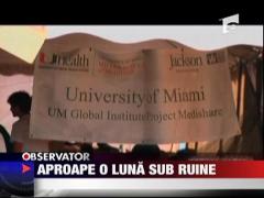 Miracol in Haiti: un tanar a supravietuit o luna sub daramaturi