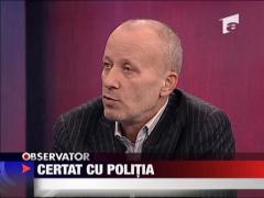 Andrei Gheorghe, certat cu politia