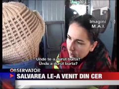 Salvarea a venit cu elicopterul