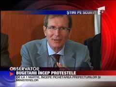 Bugetarii intra in greva