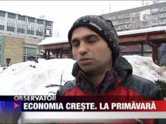 Economia creste la primavara