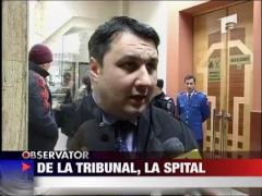 Costel Corduneanu, de la tribunal la spital