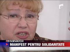 Rodica Popescu-Bitanescu a plans alaturi de pensionari