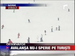 Vezi unde se poate schia in siguranta!