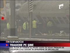 Accident feroviar in Belgia