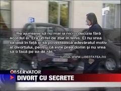 Divort cu secrete pentru Amalia si Ilie Nastase