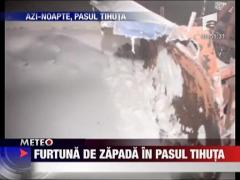 Furtuna de zapada in Pasul Tihuta