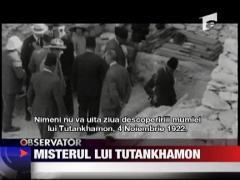 Tutankhamon a murit de malarie