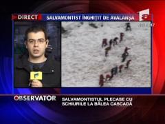 Salvamontist disparut pe munte