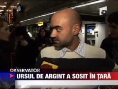 Ursul de Argint a sosit in tara