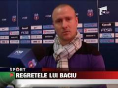 Baciu: "Regret ceea ce am facut"