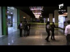 Acvariu fisurat in Dubai