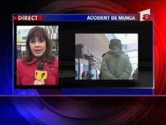 Accident de munca langa Mall