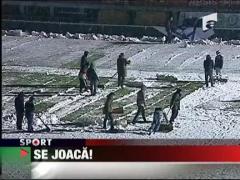 Suporterii au dat zapada in Giulesti!