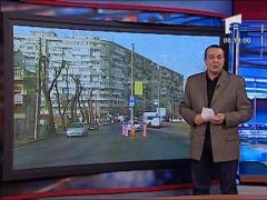 "Dorel" loveste din nou! Au lasat stalpul in mijlocul strazii