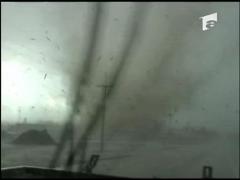 Tornada inregistrata pe camera