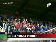 Rapid a pierdut de 3 ori la"Masa verde"