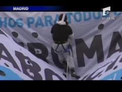 Protest pentru taurii in Spania