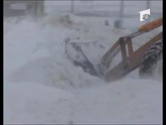 Iarna s-a intors si mai furioasa