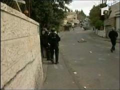 Lupte de strada in Ierusalimul de Est