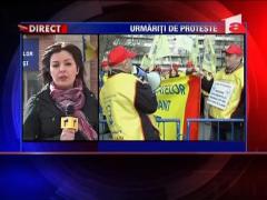 Protestele sindicalistilor de la Iasi