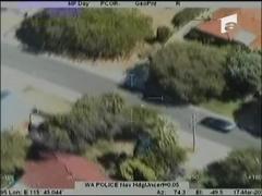 Urmarire pe o autostrada din Australia