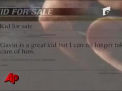 Copil de vanzare pe internet