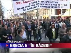 Grecia, in "stare de razboi"
