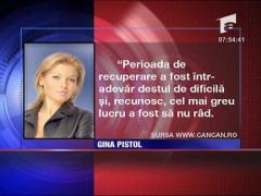 Buze cu probleme pentru Gina Pistol