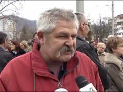 Protest pentru Cristian Anghel