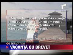 Vacanta cu brevet pentru Kitty Cepraga