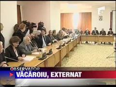 Vacaroiu a fost externat